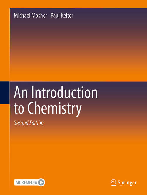 Book cover of An Introduction to Chemistry (2nd ed. 2023)