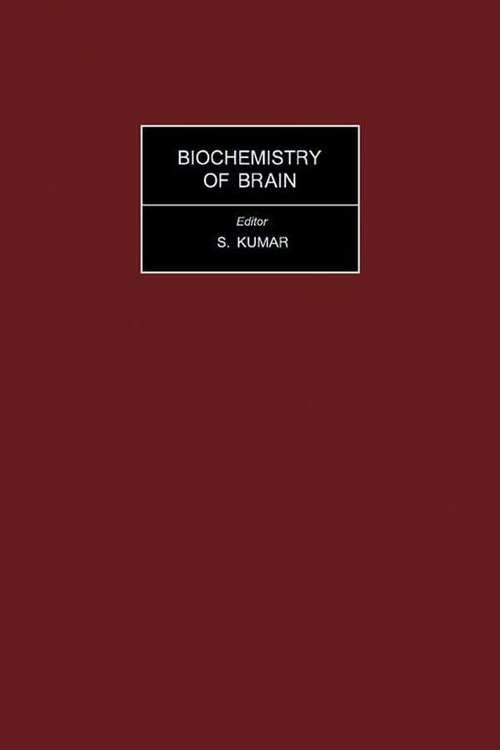Book cover of Biochemistry of Brain