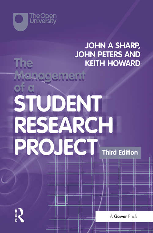 Book cover of The Management of a Student Research Project (3)
