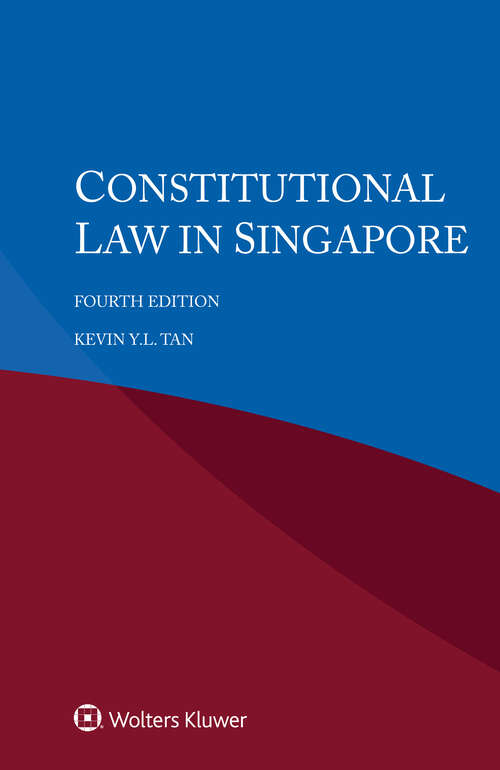 Book cover of Constitutional Law in Singapore