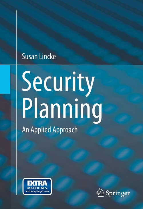 Book cover of Security Planning: An Applied Approach (2015)