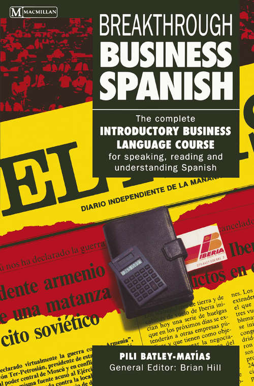 Book cover of Breakthrough Business Spanish (1st ed. 1992)