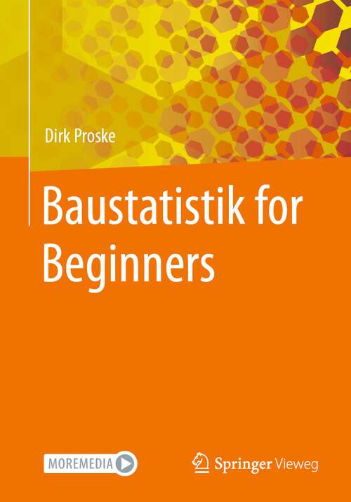 Book cover of Baustatistik for Beginners (1. Aufl. 2023)
