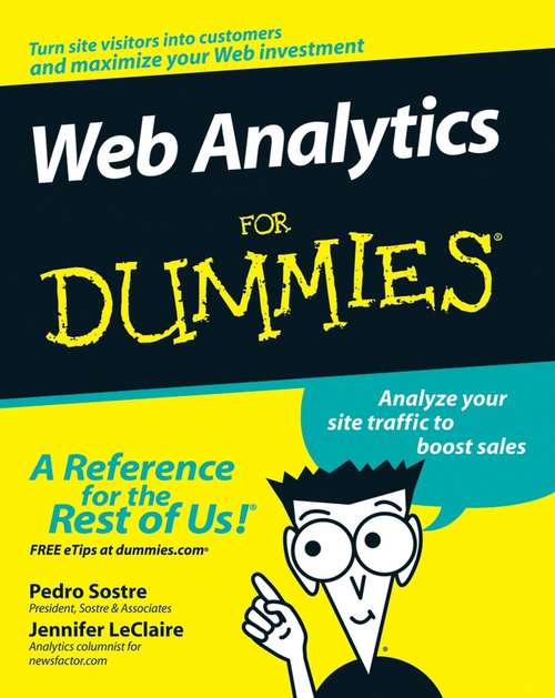 Book cover of Web Analytics For Dummies