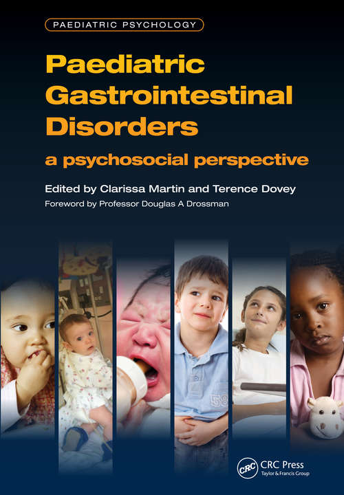 Book cover of Paediatric Gastrointestinal Disorders: A Psychosocial Perspective