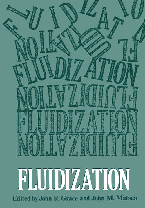 Book cover of Fluidization: International Fluidization Conference (1980)