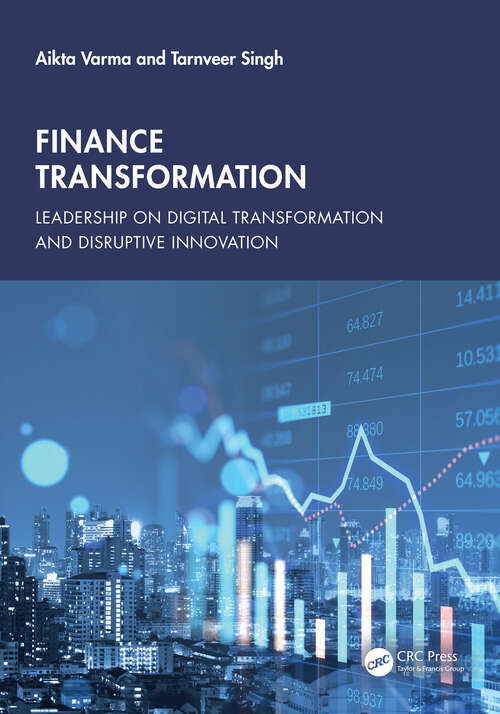 Book cover of Finance Transformation: Leadership on Digital Transformation and Disruptive Innovation