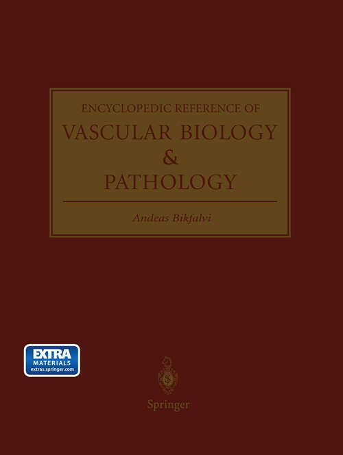 Book cover of Encyclopedic Reference of Vascular Biology & Pathology (2000)