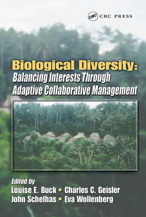 Book cover of Biological Diversity: Balancing Interests Through Adaptive Collaborative Management