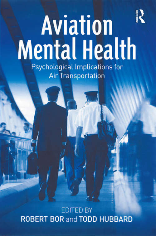 Book cover of Aviation Mental Health: Psychological Implications for Air Transportation