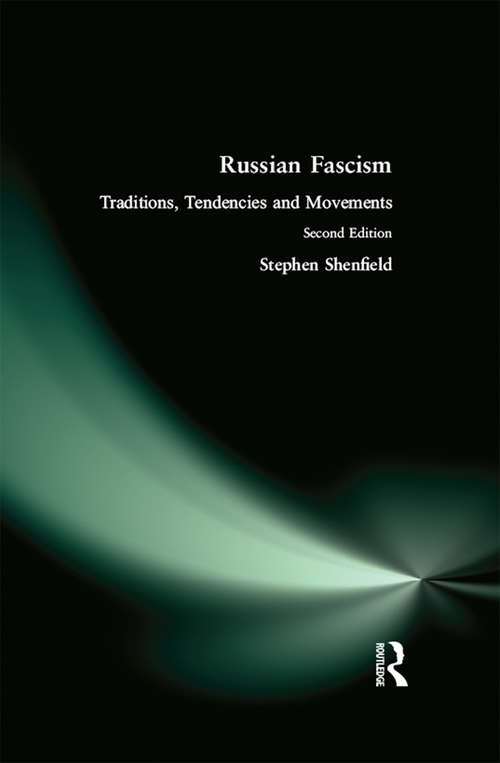 Book cover of Russian Fascism: Traditions, Tendencies and Movements (2)