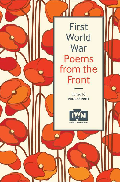 Book cover of First World War Poems From the Front