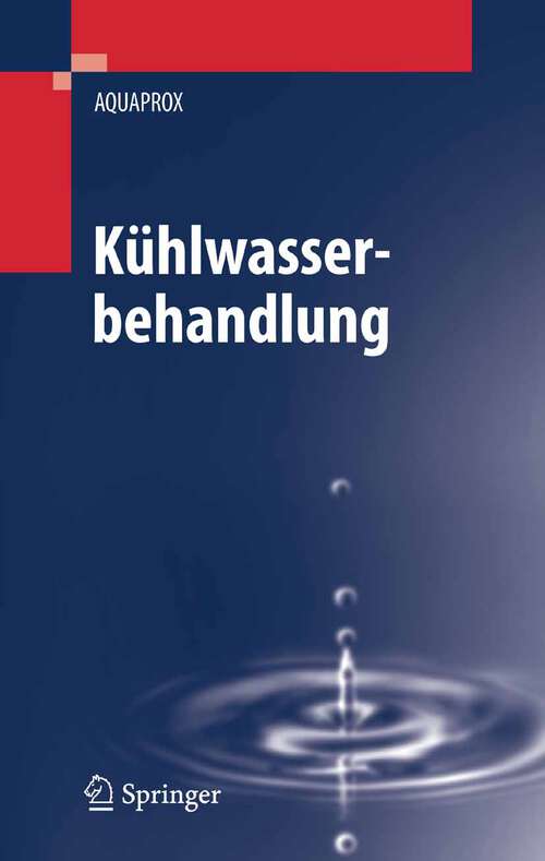 Book cover of Kühlwasserbehandlung (2007)