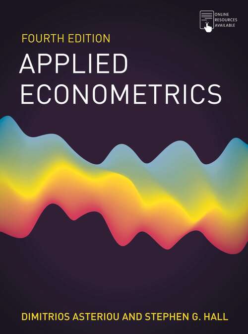 Book cover of Applied Econometrics (4th ed. 2021)