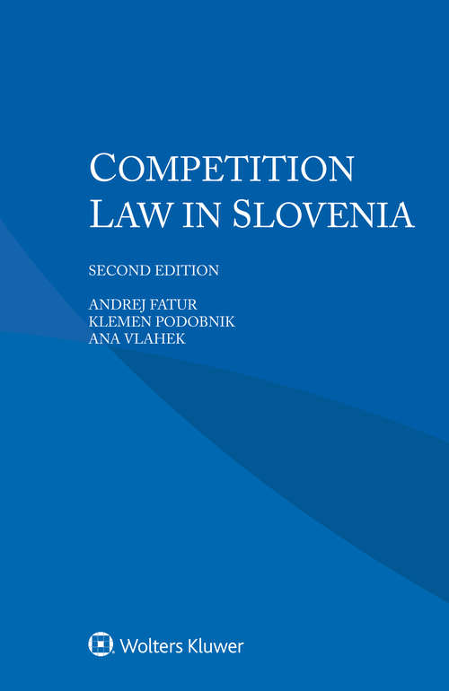 Book cover of Competition Law in Slovenia (2)