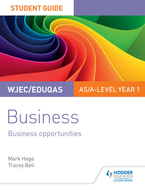 Book cover of WJEC/Eduqas AS/A-level Year 1 Business Student Guide: Business Op Ebook