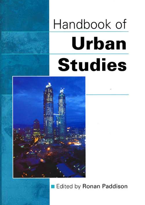 Book cover of Handbook of Urban Studies (PDF)