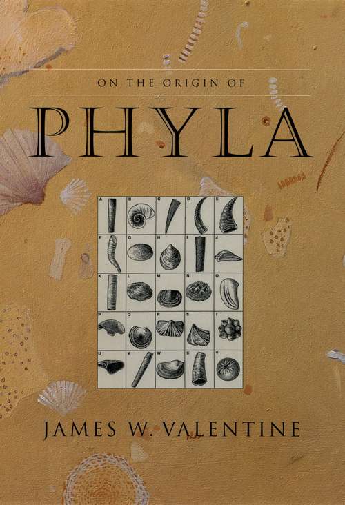 Book cover of On the Origin of Phyla
