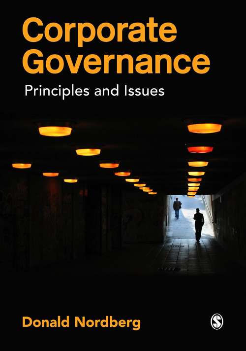 Book cover of Corporate Governance: Principles and Issues (PDF)