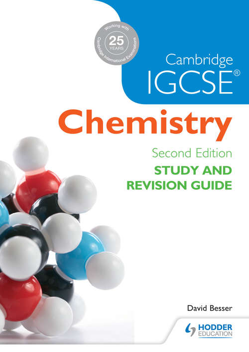 Book cover of Cambridge IGCSE Chemistry Study and Revision Guide (PDF)