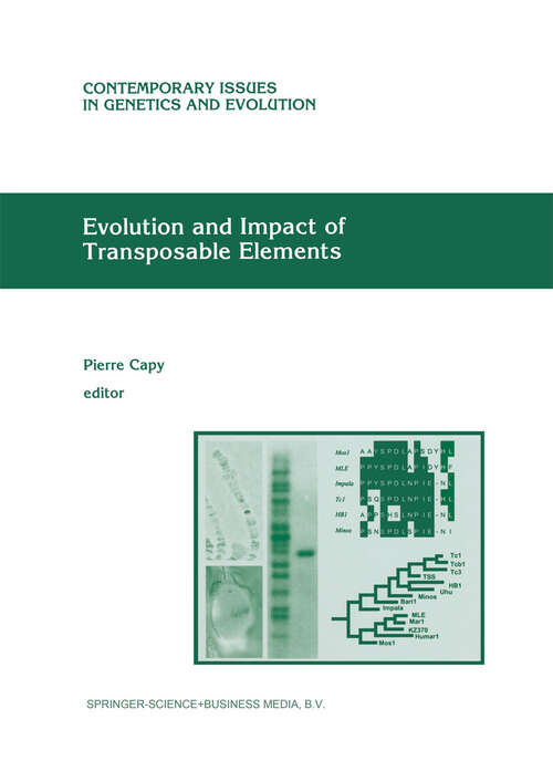 Book cover of Evolution and Impact of Transposable Elements (1997) (Contemporary Issues in Genetics and Evolution #6)
