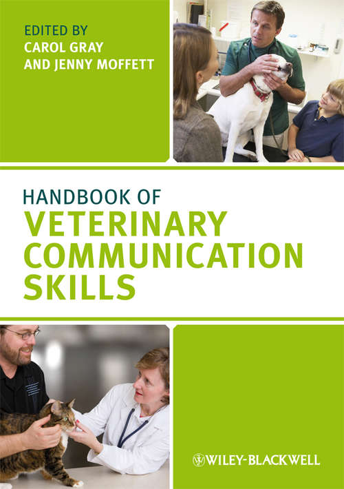 Book cover of Handbook of Veterinary Communication Skills