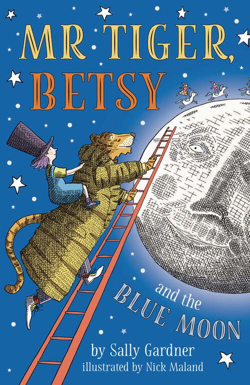 Book cover of Mr Tiger, Betsy and the Blue Moon