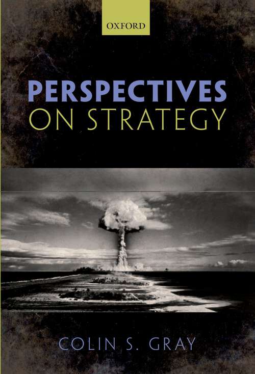 Book cover of Perspectives On Strategy