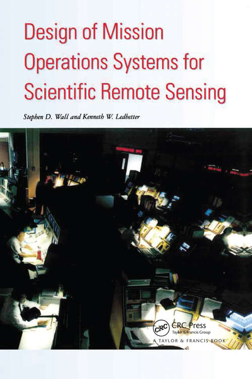 Book cover of Design Of Mission Operations Systems For Scientific Remote Sensing