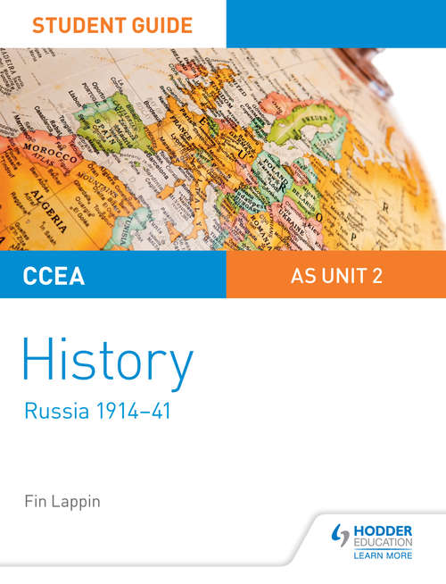 Book cover of CCEA AS Level History Student Guide: Russia (1914-1941) (PDF)