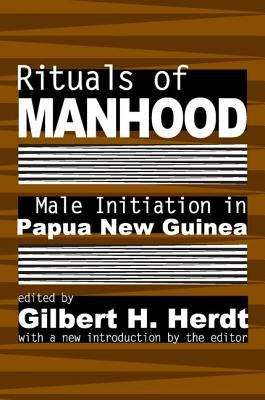 Book cover of Rituals of Manhood: Male Initiation in Papua New Guinea