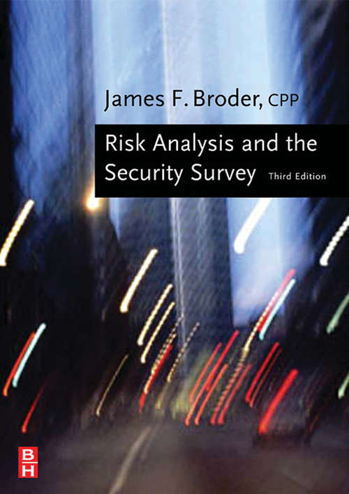 Book cover of Risk Analysis and the Security Survey (3)