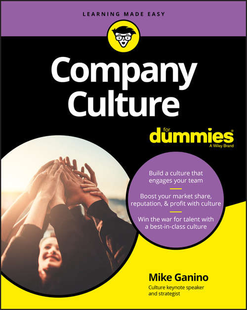 Book cover of Company Culture For Dummies