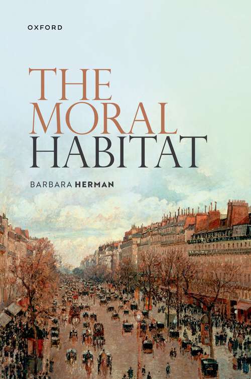 Book cover of The Moral Habitat