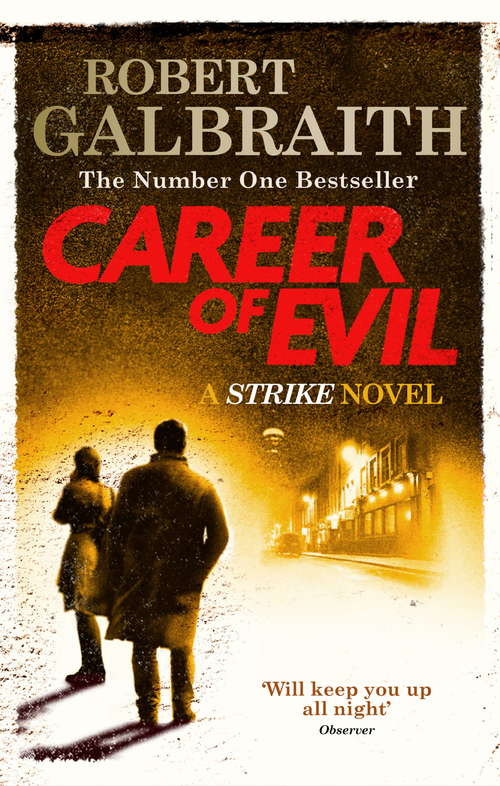 Book cover of Career of Evil: Cormoran Strike Book 3 (Cormoran Strike: Bk. 3)
