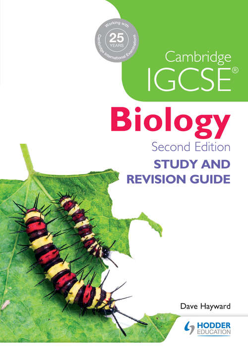 Book cover of Cambridge IGCSE Biology Study and Revision Guide (2nd edition) (PDF)