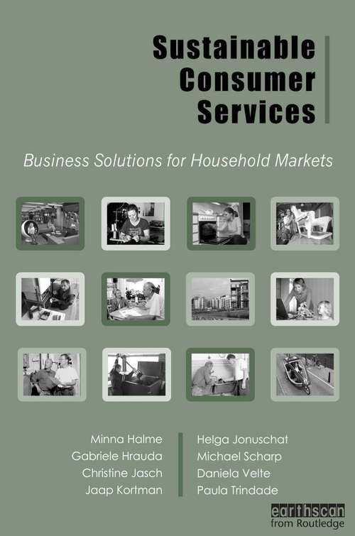 Book cover of Sustainable Consumer Services: Business Solutions for Household Markets