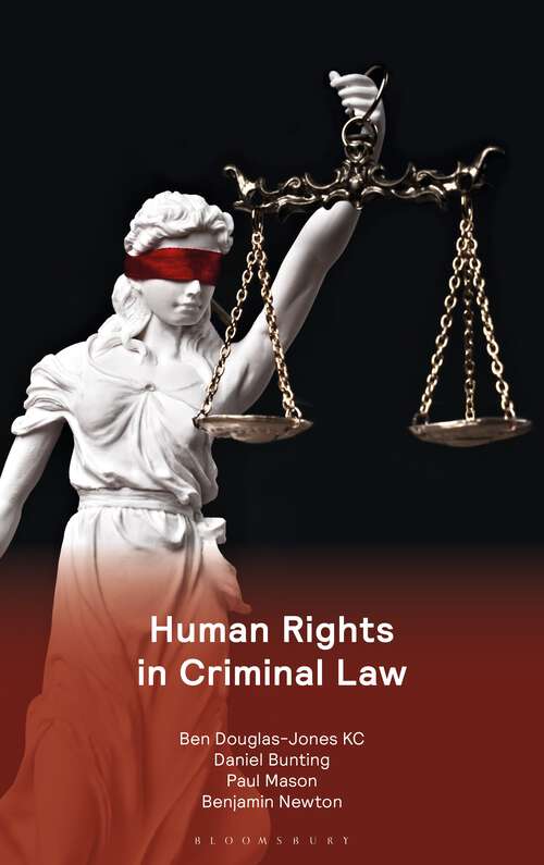 Book cover of Human Rights in Criminal Law (Criminal Practice Series)