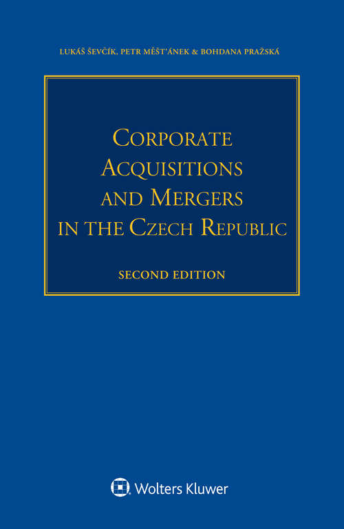 Book cover of Corporate Acquisitions and Mergers in the Czech Republic (2)