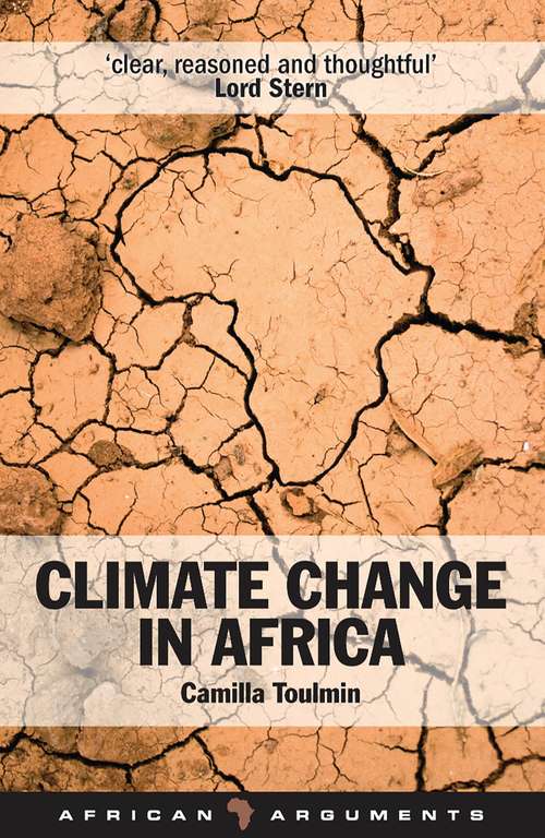 Book cover of Climate Change in Africa (African Arguments)