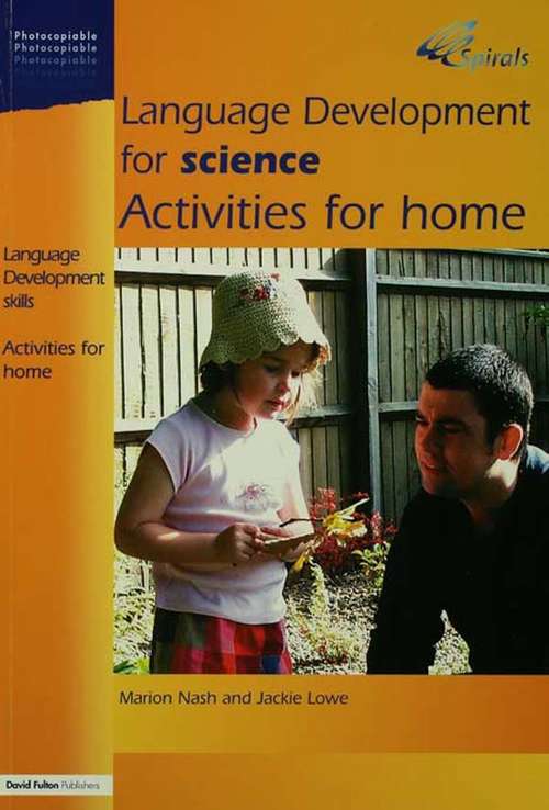 Book cover of Language Development for Science: Activities for Home