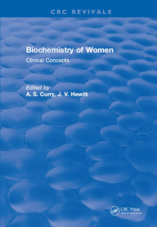 Book cover of Biochemistry of Women: Clinical Concepts