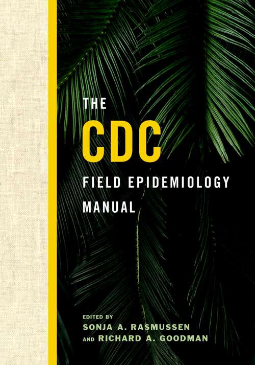 Book cover of The CDC Field Epidemiology Manual