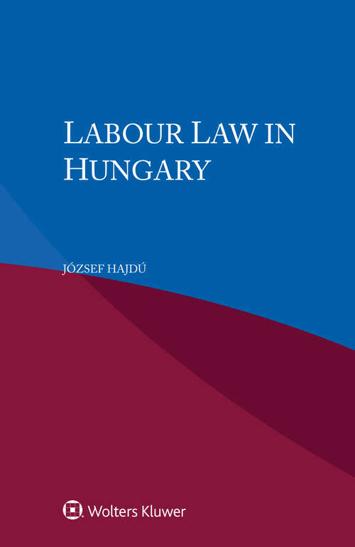 Book cover of Labour Law in Hungary
