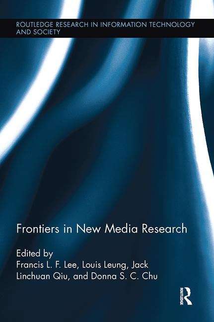 Book cover of Frontiers In New Media Research