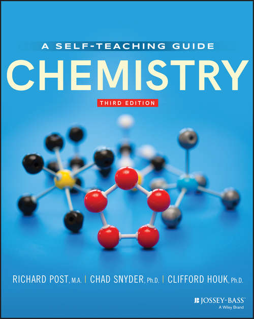 Book cover of Chemistry: Concepts and Problems, A Self-Teaching Guide (3) (Wiley Self-Teaching Guides #166)