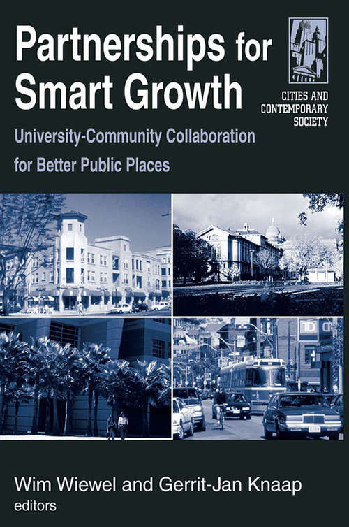 Book cover of Partnerships for Smart Growth: University-Community Collaboration for Better Public Places