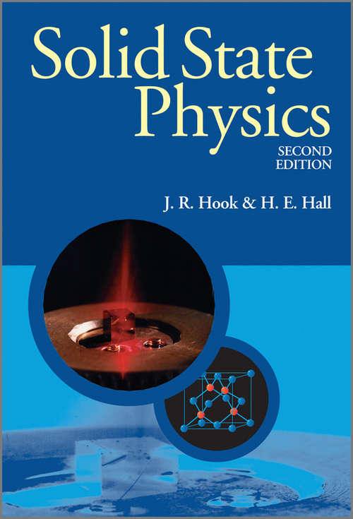 Book cover of Solid State Physics (2) (Manchester Physics Series)