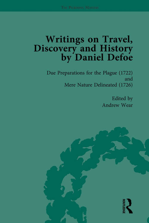 Book cover of Writings on Travel, Discovery and History by Daniel Defoe, Part II vol 5