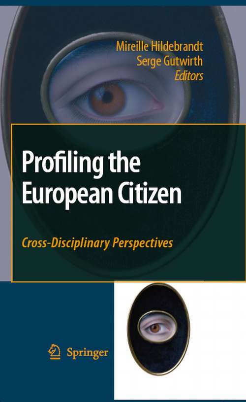 Book cover of Profiling the European Citizen: Cross-Disciplinary Perspectives (2008)